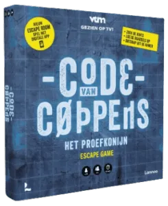 Doos van Code van Coppens: het proefkonijn